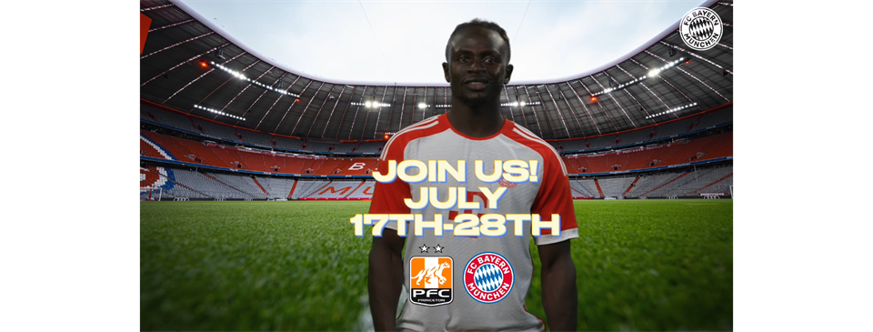 Princeton FC Presents 2023 FC Bayern Munich Summer Camps!