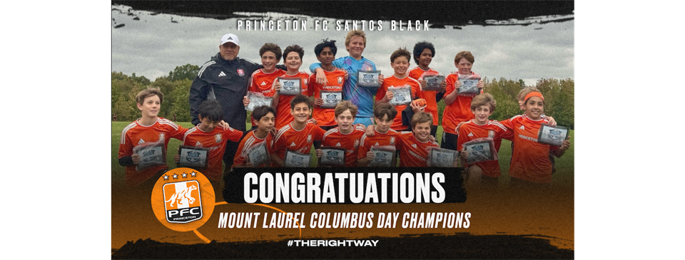 Santos Black U14 Mount Laurel Champions