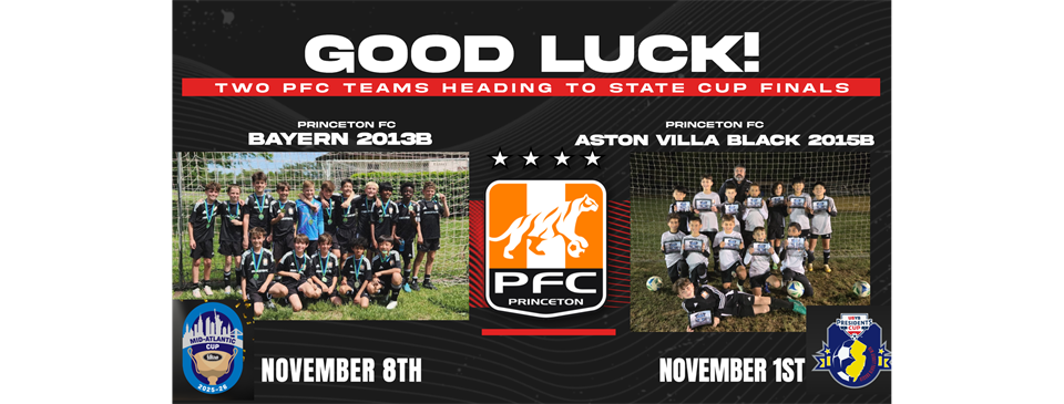 Two of our teams have made it to their respective State Cup Finals!